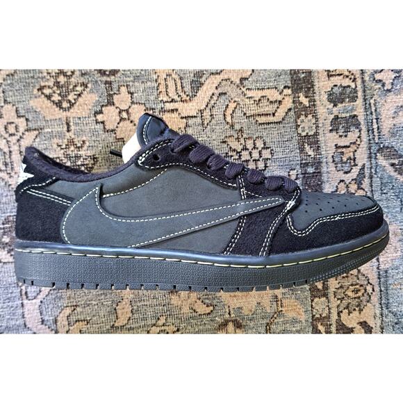Nike x Travis Scott Air Jordan 1 Low OG Black Phantom Used Mens Size 6 See Pics main image 15